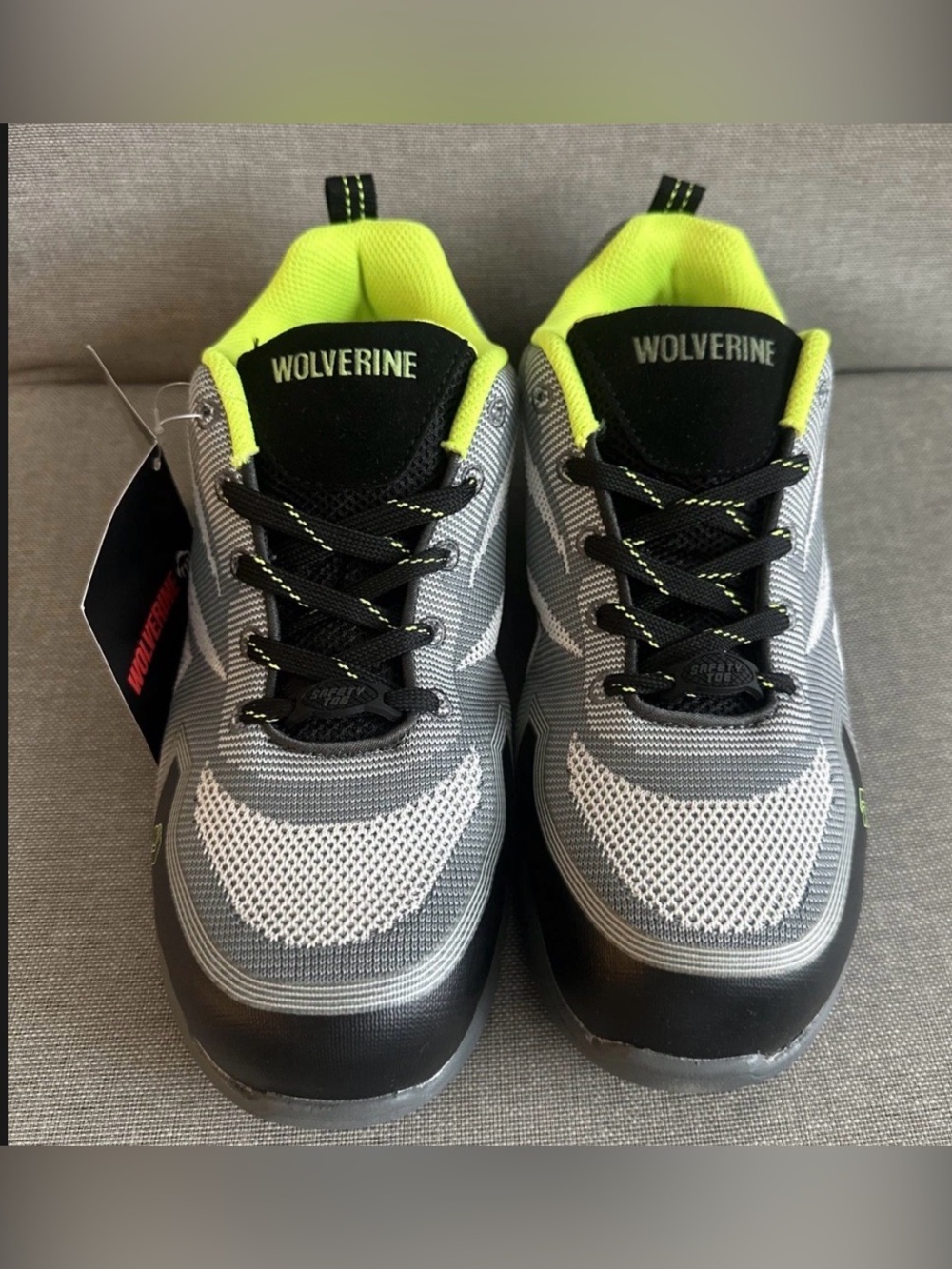 Wolverine Men's Jetstream Safety Toe Work Shoes Style W10805 size 7.5 New